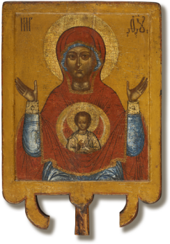 Богоматерь Знамение – Преподобный Варлаам Пинежский и праведный Георгий Шенкурский