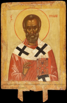 Богоматерь Одигитрия и святитель Николай Чудотворец