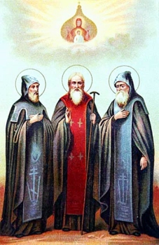 Преподобный Герман Соловецкий. Прп. Зосима, Герман, Савватий Соловецкие