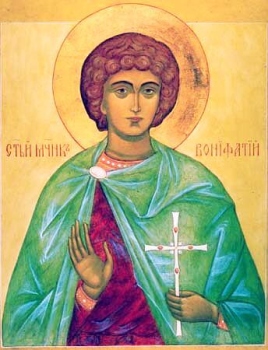 Мученик Вонифатий Тарсийский. Вонифатий2