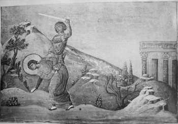 Мученик Нестор Солунский (Фессалоникийский). Константинополь. 985