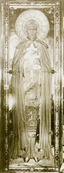 Преподобная Евфросиния Полоцкая (до крещения княжна Предислава), игумения. Россия. 1910