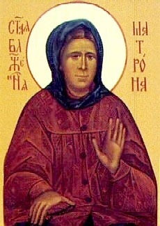 Блаженная Матрона Московская (Никонова). Москва. Ок. 1999