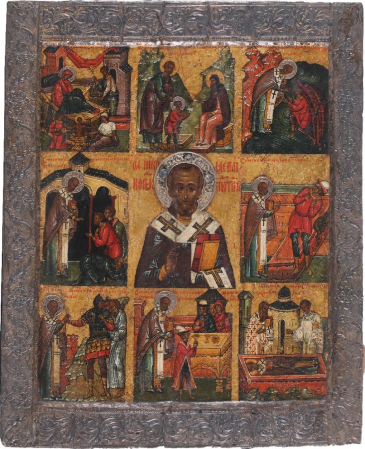 Святитель Николай Чудотворец (Великорецкий) с житием