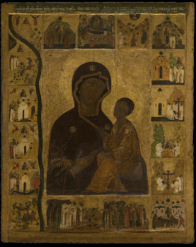 Богоматерь Тихвинская, со сказанием об образе