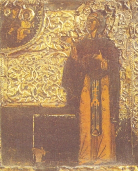 Преподобная Евфросиния Полоцкая (до крещения княжна Предислава), игумения. Русь. XVI