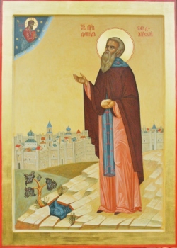 Преподобный Давид Гареджийский. Икона Давид Гареджийский, прп