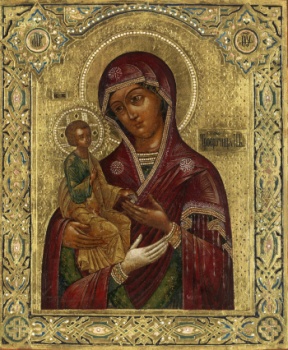 Икона Божией Матери «Троеручица»