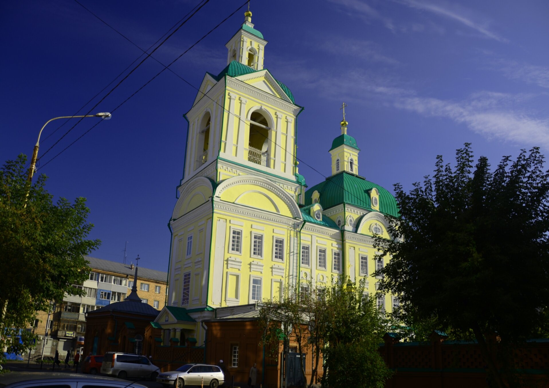 Собор Благовещения Пресвятой Богородицы Благовещенского женского монастыря в Красноярске