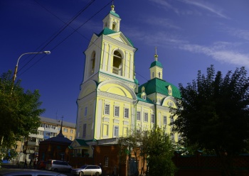 Собор Благовещения Пресвятой Богородицы Благовещенского женского монастыря в Красноярске