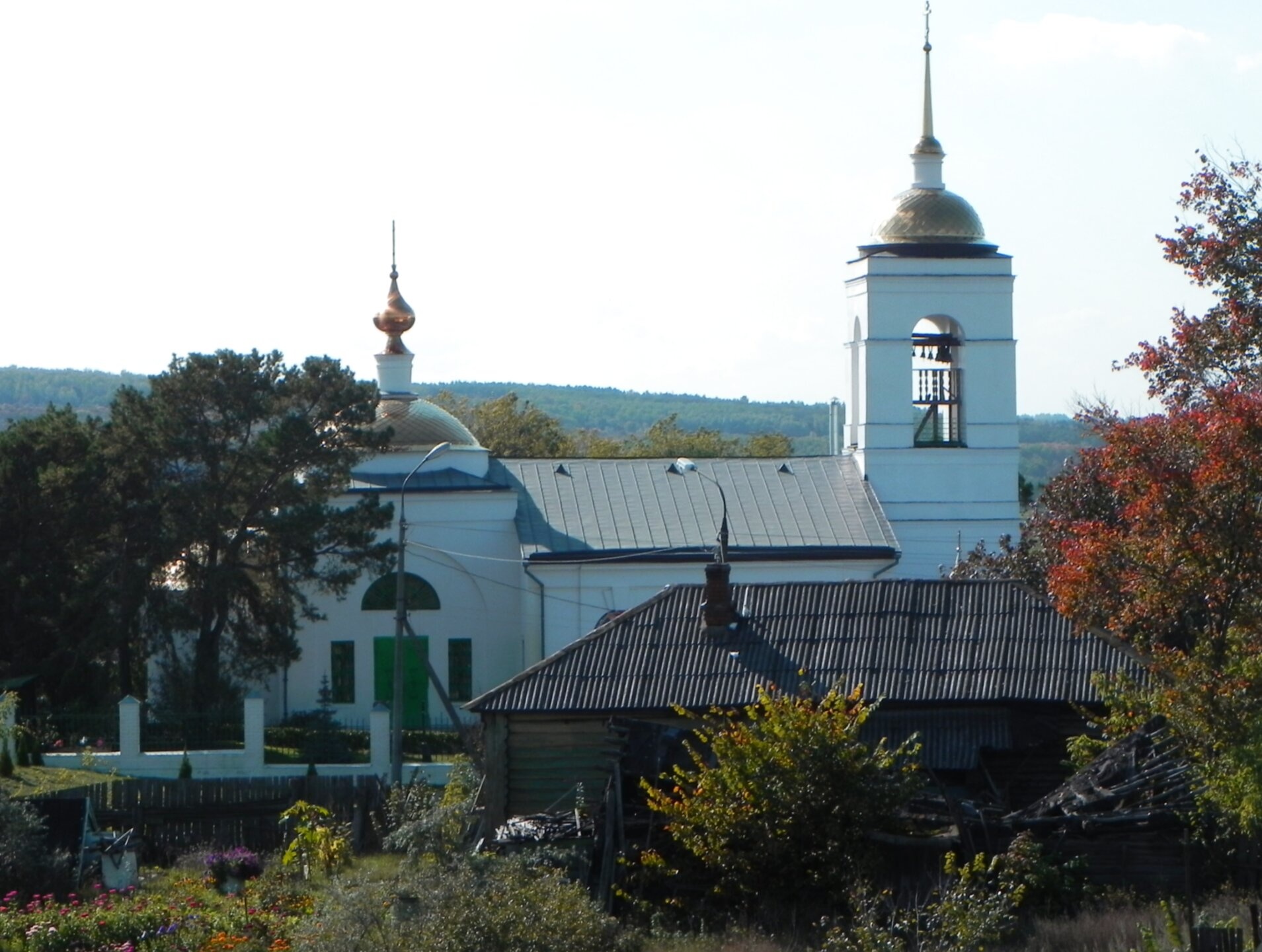 Храм Троицы Живоначальной в селе Лужники