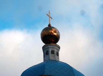 Купол и крест Церкви Спаса Всемилостивого в Солнечногорске