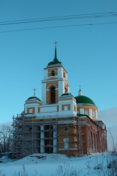 Храм Преображения Господня в селе Мазунино