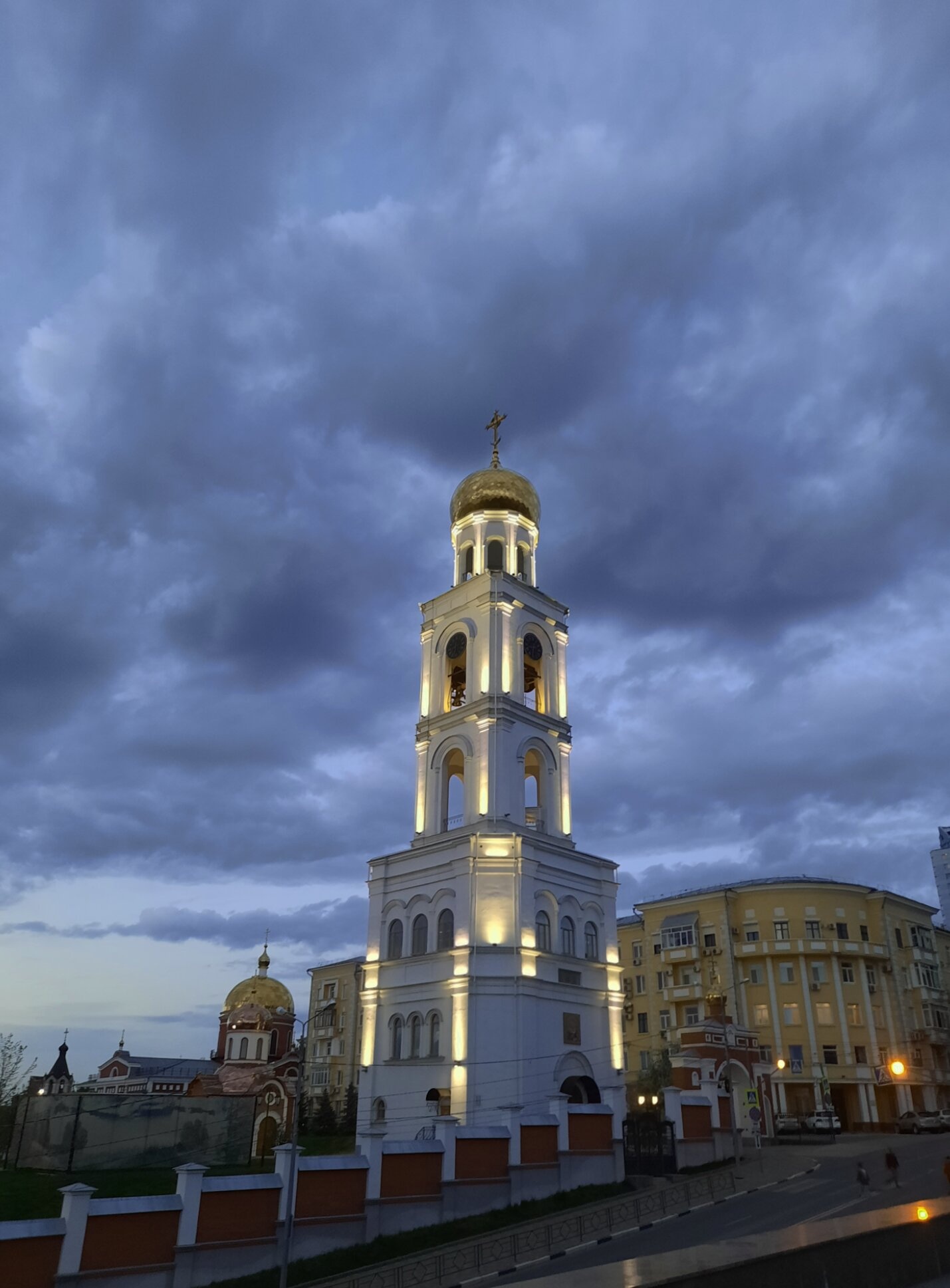 Колокольня Иверского женского монастыря в Самаре