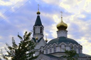 Храм святого Великомученика Пантелеимона в городе Воткинске