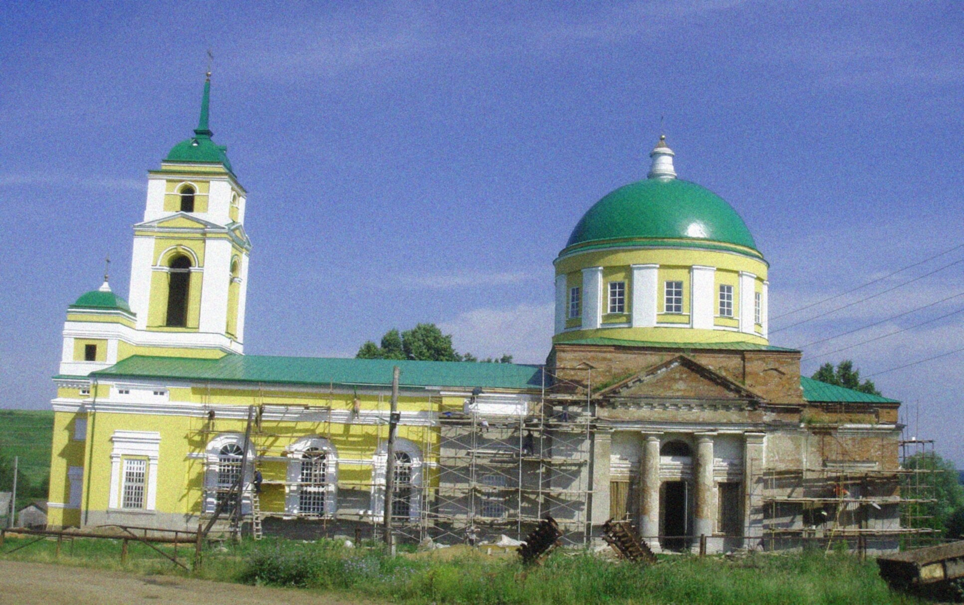 Преображенская церковь в селе Мазунино