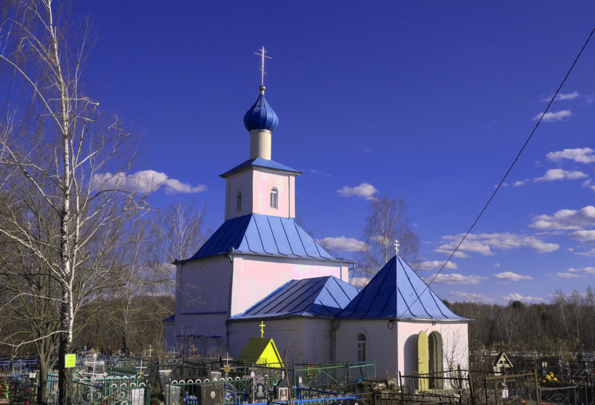 Храм Святителя Николая Чудотворца в селе Еганово