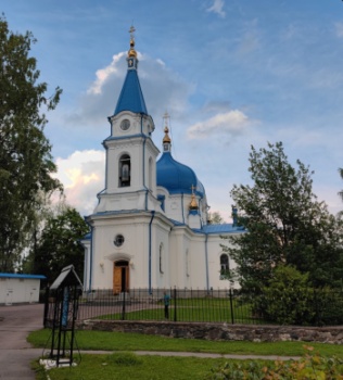Никольская церковь в городе Сортавала