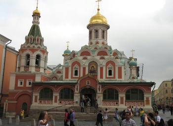 Казанский собор на Красной площади в Москве