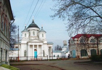 Храмовый комплекс в Лысково: Собор Вознесения Господня и Церковь Георгия Победоносца