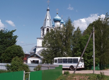 Храм Преображения Господня в селе Спас-Загорье