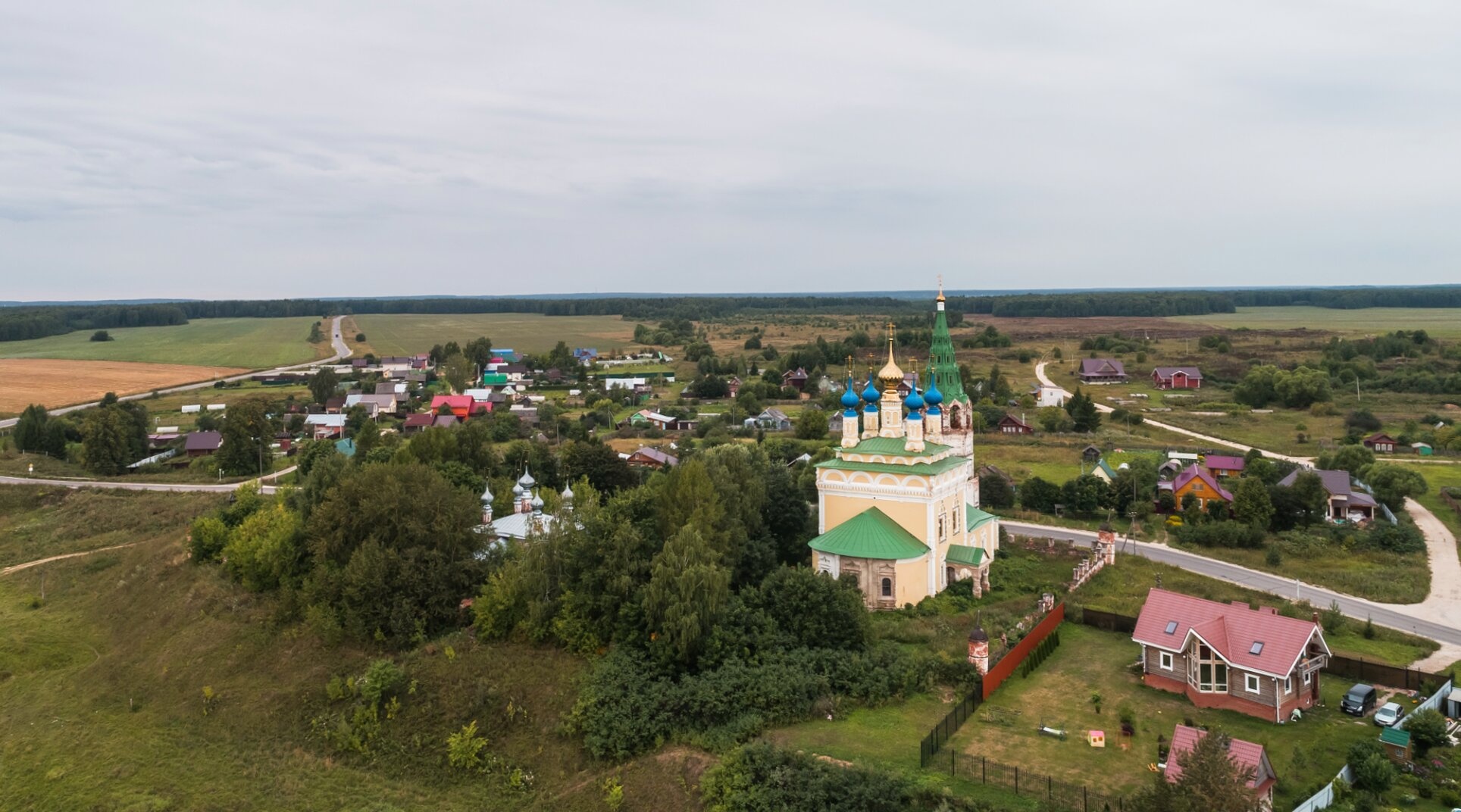 Церковь Вознесения Господня в селе Горицы