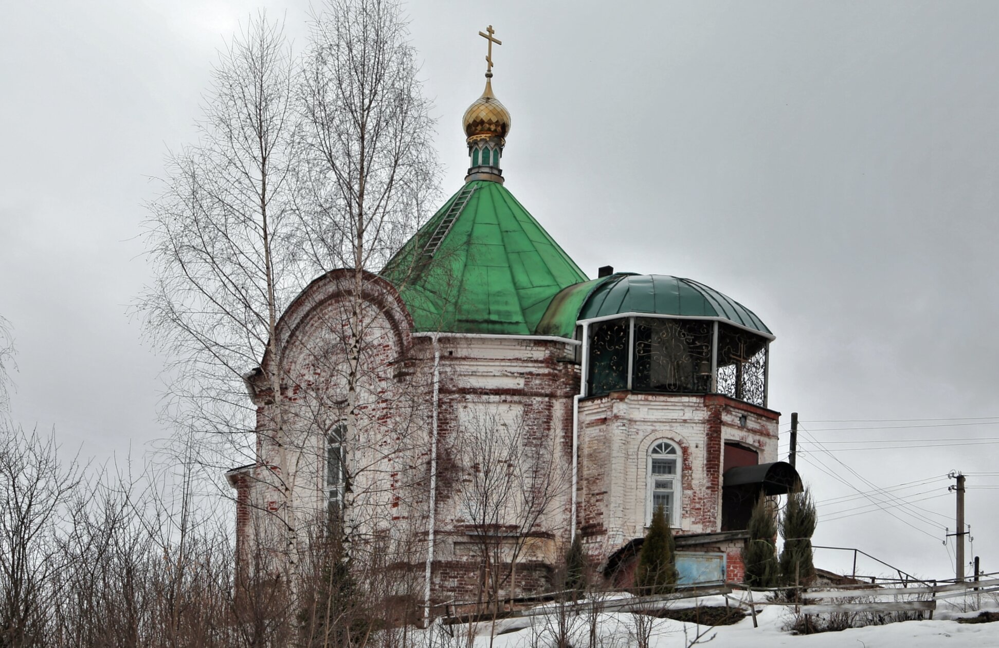 Церковь Николая Чудотворца в селе Лежнево