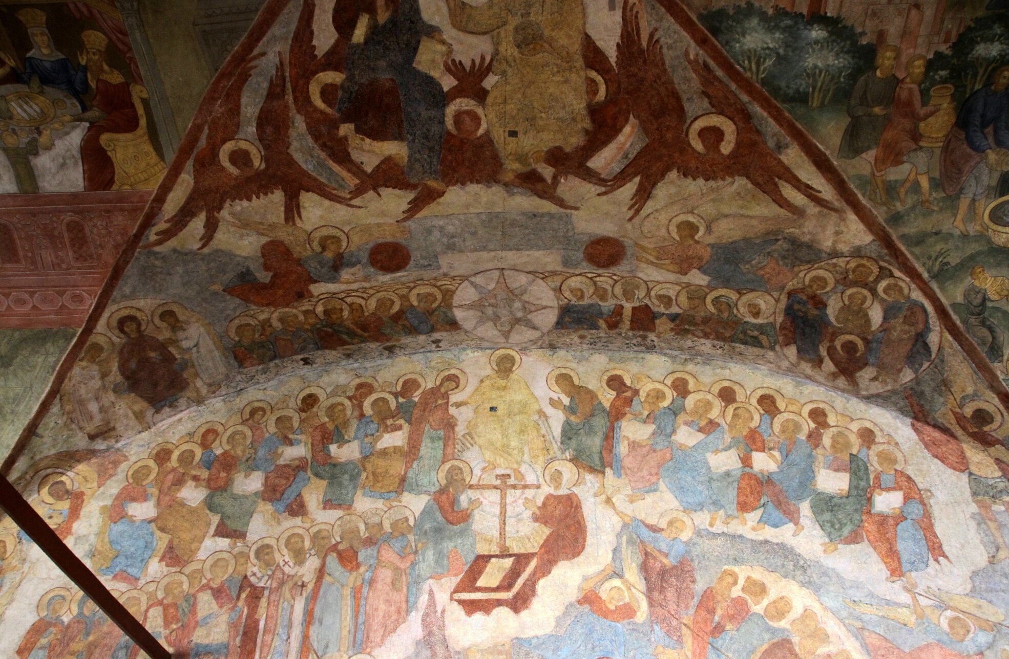 Фреска «Страшный суд» в Троицком соборе Ипатьевского монастыря