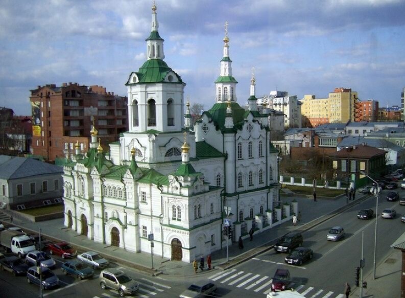 Спасская церковь в Тюмени
