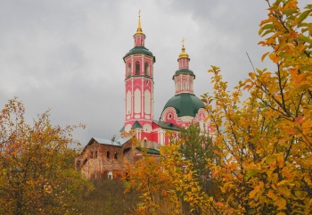 Церковь Спаса Всемилостивого в селе Вяз