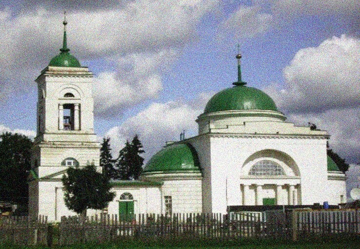 Храм Воскресения Словущего в селе Кожино
