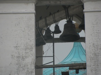 Колокольня храма Рождества Христова в Нижней Добринке