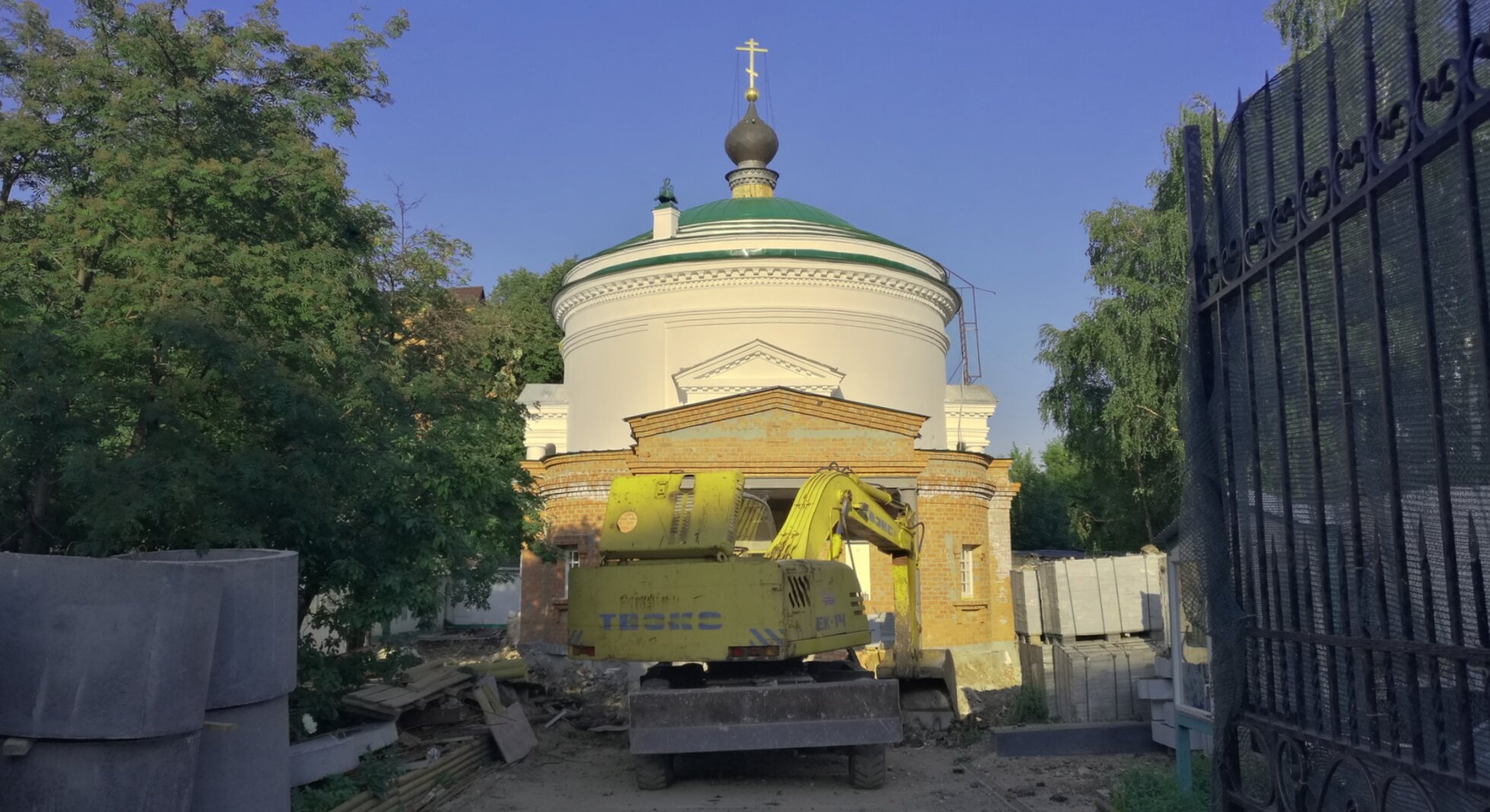 Реставрация Храма во имя всех Святых в Тюмени