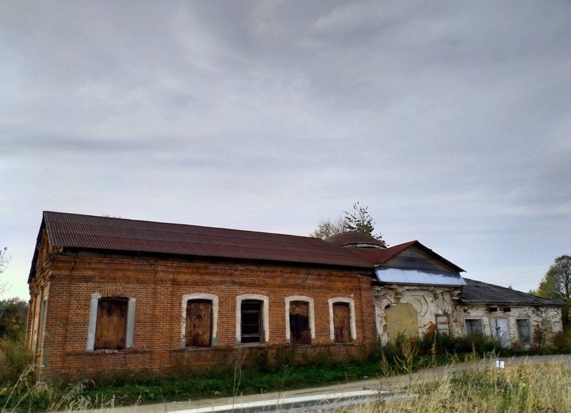 Церковь Богоявления Господня в селе Парфёново