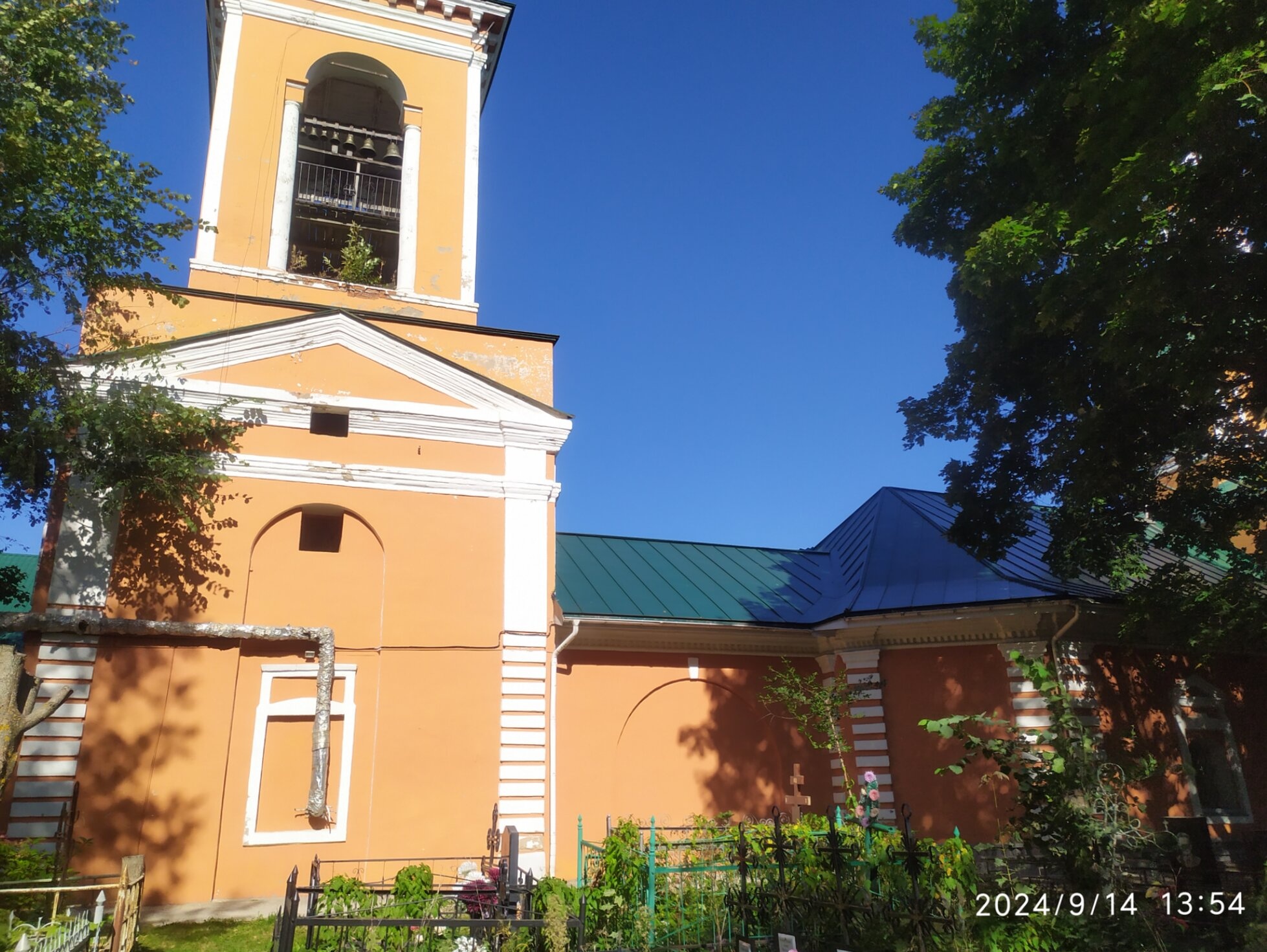 Храм преподобного Сергия Радонежского в селе Мергусово