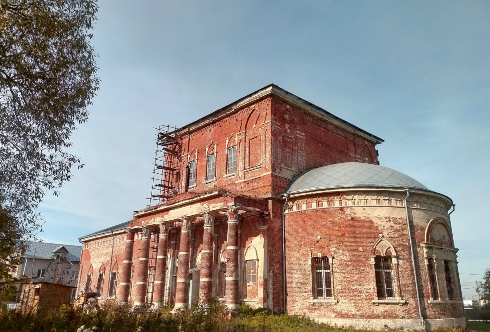 Церковь Казанской иконы Божией Матери в деревне Кленково