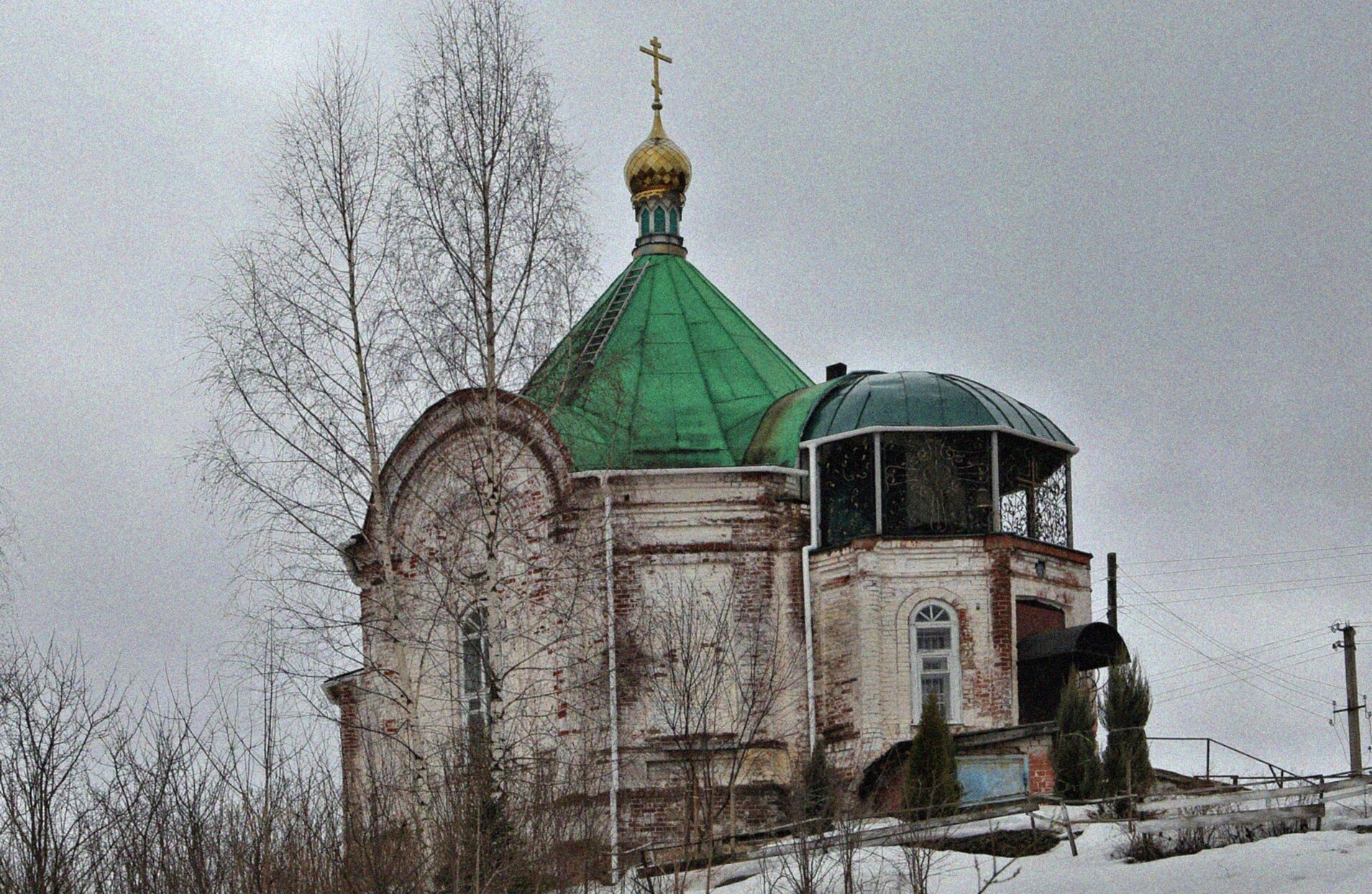 Храм Святителя Николая Чудотворца в селе Лежнево
