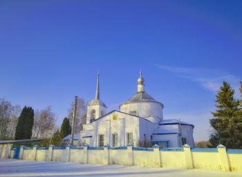 Храм Казанской иконы Божией Матери в селе Дубики
