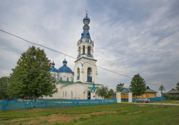 Церковь Казанской иконы Божией Матери в селе Роженцово