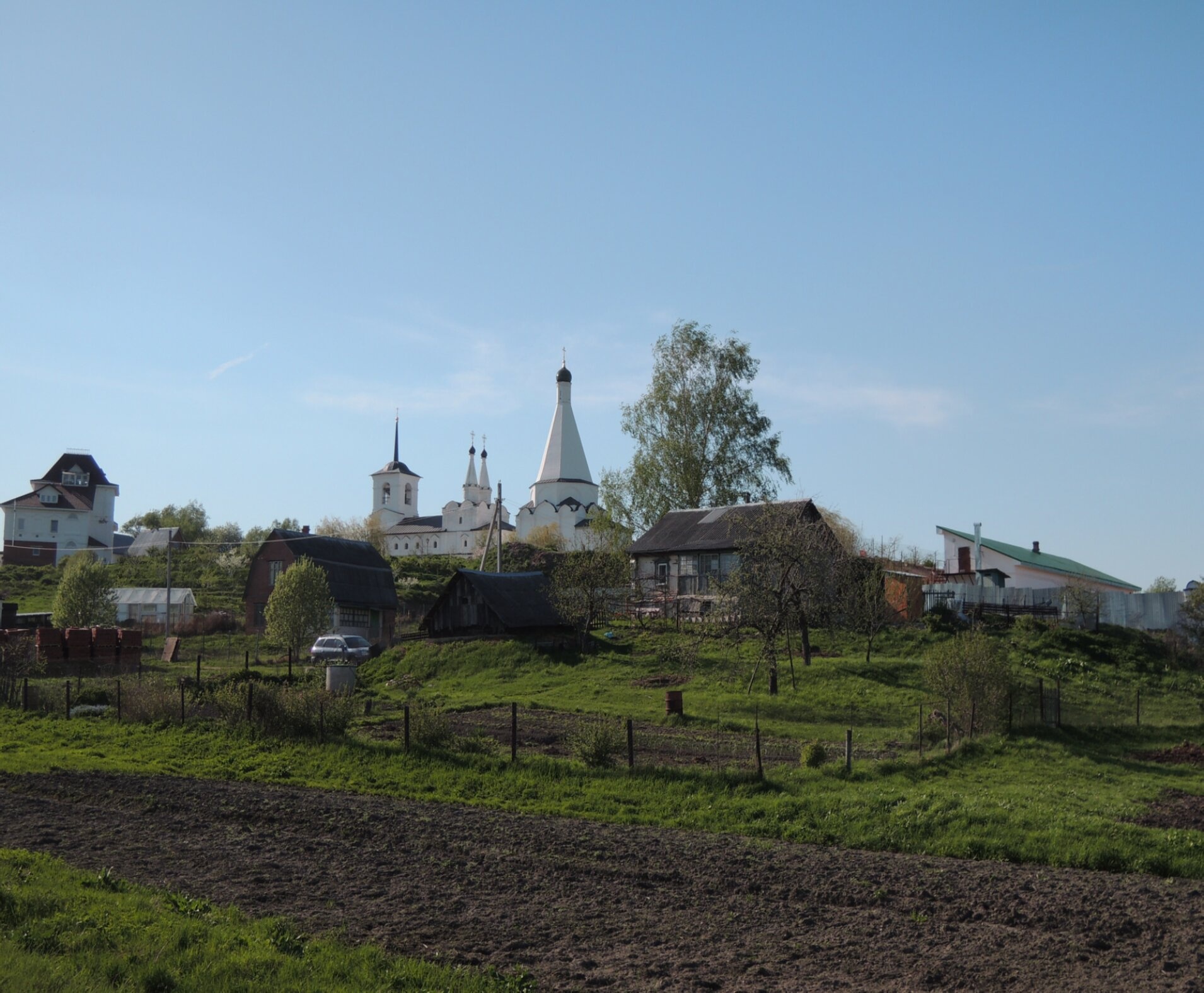 Спасо-Преображенский Воротынский монастырь в деревне Городок