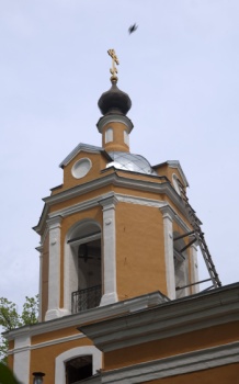 Колокольня Церкви Спаса Нерукотворного Образа в селе Торбеево