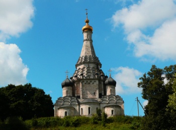 Церковь Преображения Господня в селе Остров