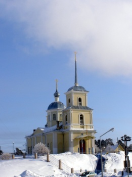 Храм Сретения Господня в микрорайоне Соломенное, Петрозаводск