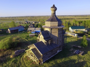 Георгиевская церковь в селе Верхняя Паленьга