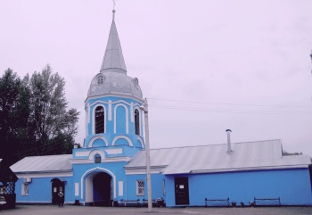 Колокольня Успенского храма в Боброве