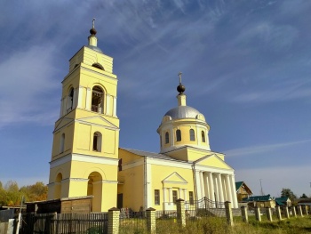 Храм Николая Чудотворца в селе Дерюзино