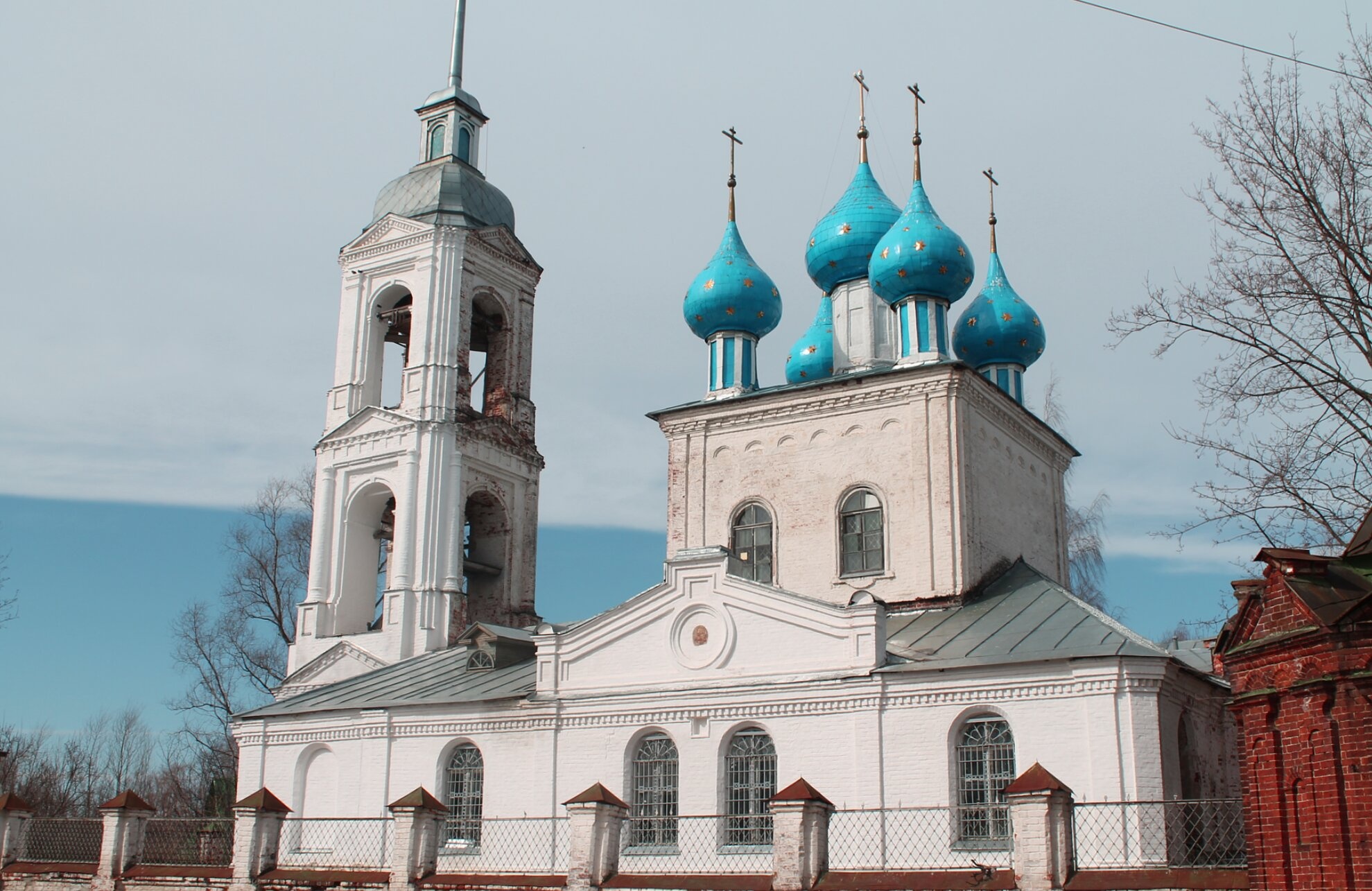 Церковь Николая Чудотворца в селе Диево-Городище