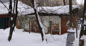 Храм Преподобного Серафима Саровского в Кунцево зимой