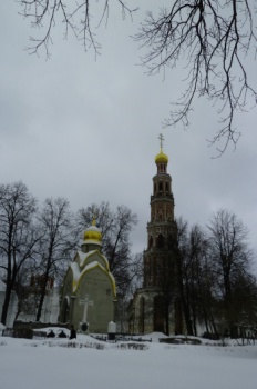 Преображенская надвратная церковь Новодевичьего монастыря