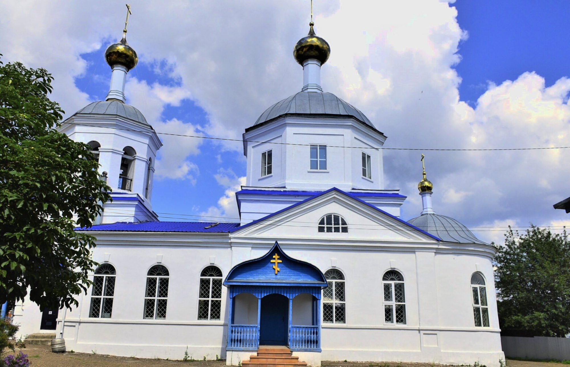 Церковь Николая Чудотворца в селе Верхний Услон